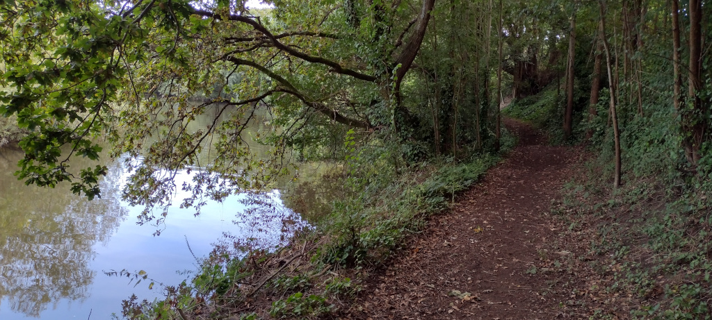 Along the river Stour path